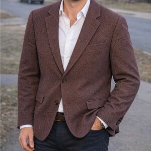 Daniel Hechter Dark Brown Blazer size L (42)